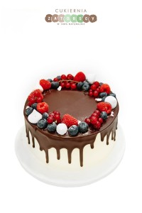 Tort Drip Cake z Owocami 