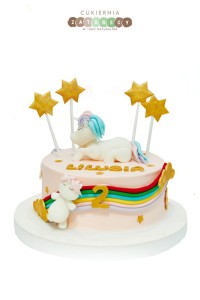  Tort Jednorożec Unicorn