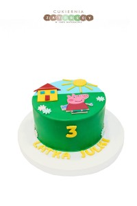 Tort mini Świnka Peppa 
