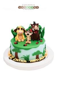 Tort Zwierzęta Król Lew