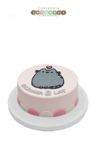 Tort mini Kot Pusheen 