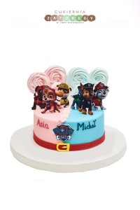  Tort  Psi Patrol dla Chłopca i Dziewczynki