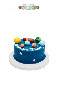  Tort dla dzieci Kosmos Planety