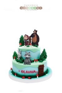 Tort Masza i Niedźwiedź Dwupiętrowy