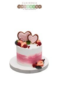  Tort Na Walentynki Prezent Serca
