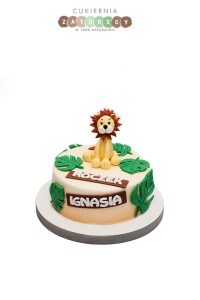  Tort Na Roczek Lew