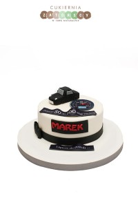  Tort Dla Mężczyzny Auto Prędkościomierz