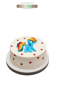 Tort Kucyk Pony Rainbow Dash 