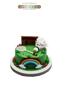 Tort Badminton Rakietka Lotka
