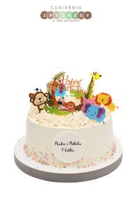 Tort Zwierzątka Dla Dzieci