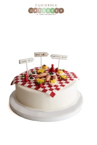  Tort  Piknik Włoskie Jedzenie