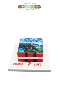 Tort Minecraft  Kwadrat