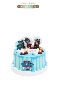 Tort Psi Patrol Drip Cake