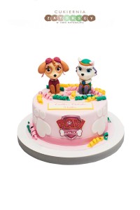  Tort  Psi Patrol dla dziewczynki Skye 