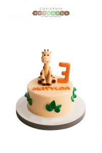 Tort z  Żyrafą