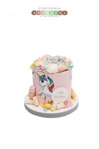 Tort Jednorożec Unicorn dla Dziewczynki
