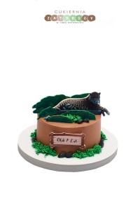 Tort z Dzikim Kotem Lampart