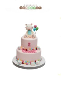 Tort dla Dziewczynki Kot