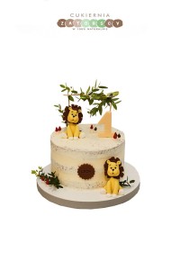  Tort Lew na Roczek Naked Cake