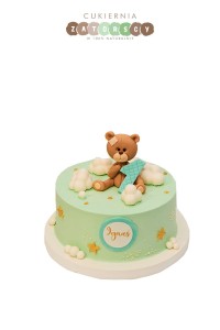 Tort na roczek Miś  