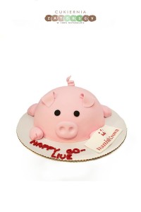  Tort Świnka 3d