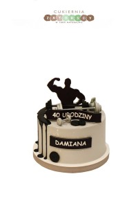  Tort Siłacz na 40-ste urodziny Dla Mężczyzny