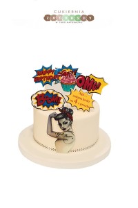 Tort Na 40-ste Urodziny Dla Kobiety Pin Up Girl