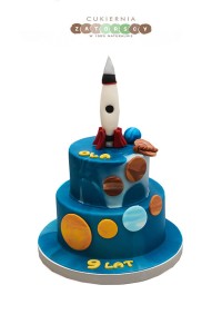Tort Rakieta Kosmos Dla Chłopca