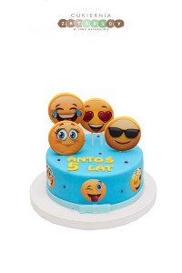 Tort Emotikony 