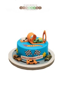  Tort Hot Wheels 5x Auta Dla Chłopca 