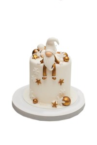 Tort  Mikołajkowy Świąteczny Zimowy  