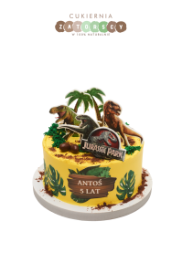 Tort Dinozaury Jurassic Park 
