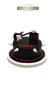  Tort Rockowy z Gitarą