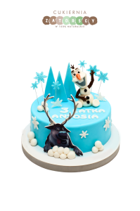 Tort Kraina Lodu Olaf i Sven