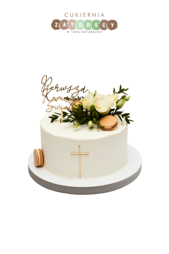 tort-komunijny-z-zywymi-kwiatami-makaroniki-krzyzyk-cukiernia-online-zatorscy-krakow-z-dowozem.png