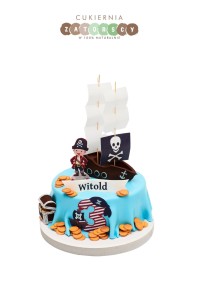  Tort Pirat Statek Morze