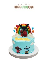  Tort  Królik Bing Tęcza dla Chłopca 