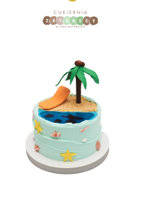  Tort Plaża Morze Leżak Wakacje