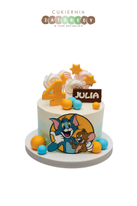  Tort Tom i Jerry Mysz i Kot