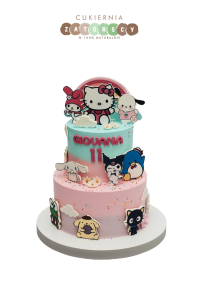 Tort Hello Kitty dla Dziewczynki 