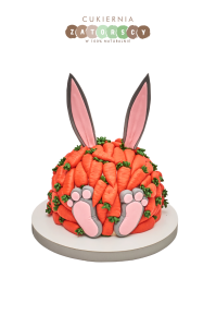 Tort Królik Marchewki