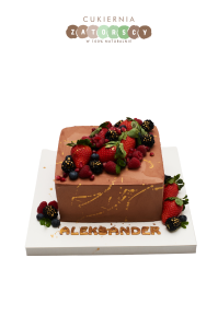  Tort z Owocami w Czekoladzie