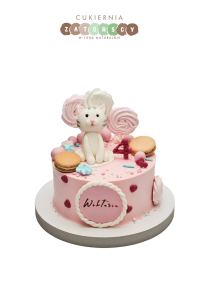 Tort Kot dla Dziewczynki