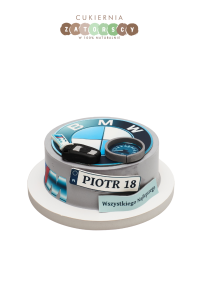 Tort BMW dla Mężczyzny