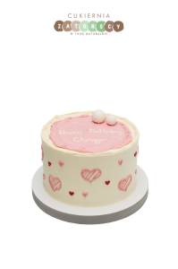  Tort w Kremie Serce