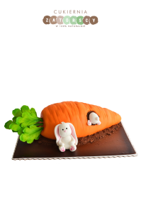 Tort Marchewka 3d Królik