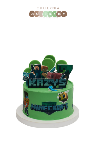 Tort Minecraft  w Kremie