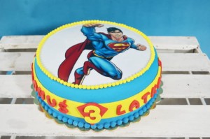 Tort mini dla dzieci Superman 