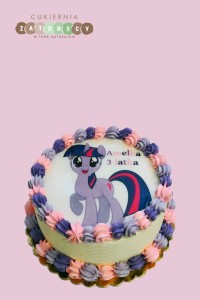 Tort mini z opłatkiem Kucyk Pony