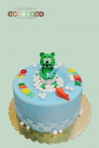 Tort na roczek Gummy Bear